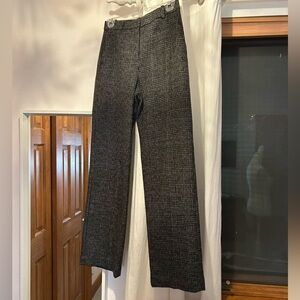 Gray Plaid Pants
